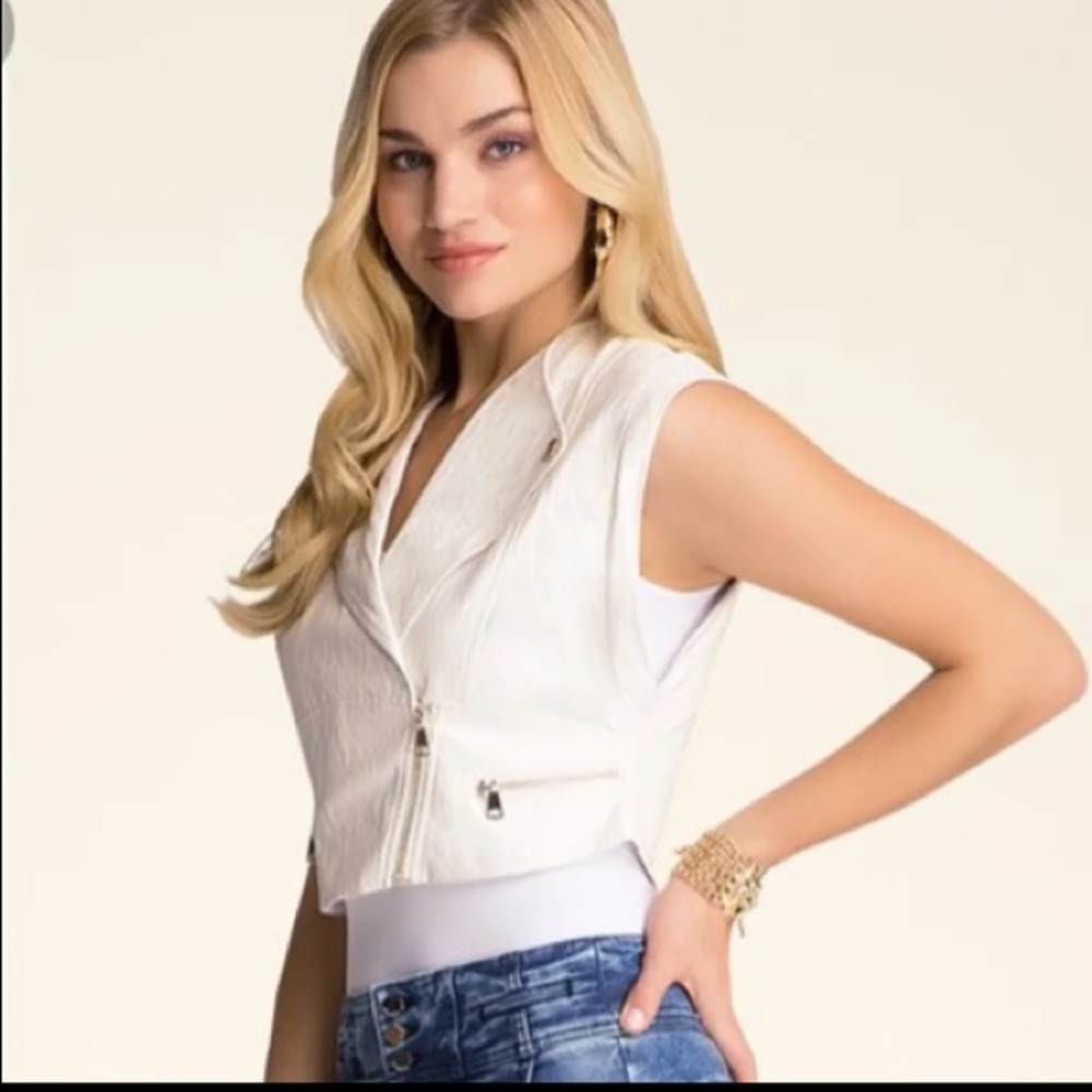 NWT Bebe Kylie concert Vest Size Small
